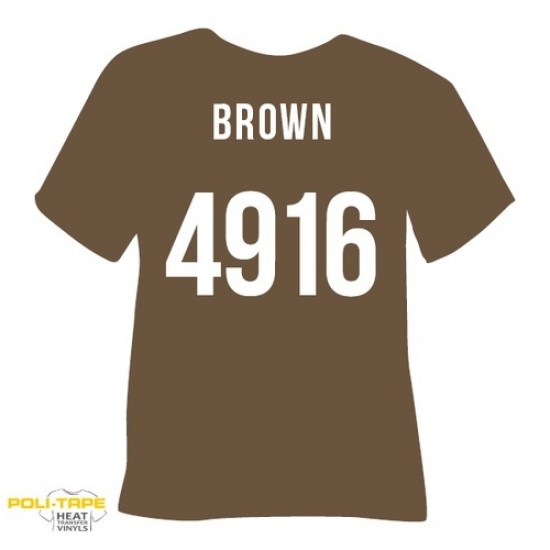 POLI-FLEX TURBO -4916 BROWN  50cm