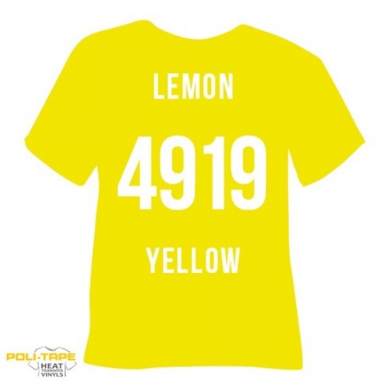 POLI-FLEX TURBO -4919 LEMON YELLOW 50cm