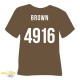 POLI-FLEX TURBO -4916 BROWN  50cm